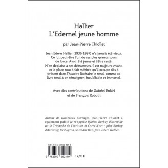 Livre Hallier - L’Edernel jeune homme