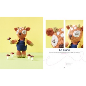 Livre 17 Compagnons Extraordinaires au Crochet - La biche