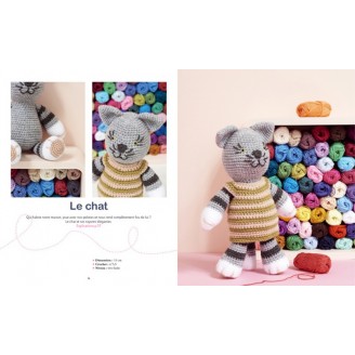 Livre 17 Compagnons Extraordinaires au Crochet - Le chat