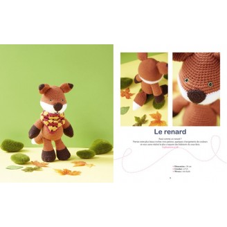 Livre 17 Compagnons Extraordinaires au Crochet - le renard