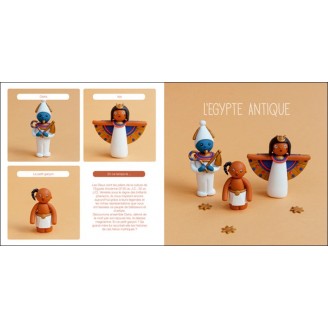 Adorables personnages historiques en FIMO - Egypte