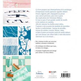 Livre Shibori - 4e de Couverture