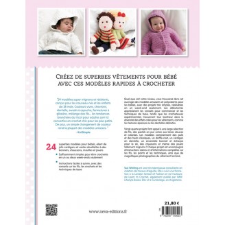 Couverture Week-end au crochet pour Bébés - Sue Whiting - Neva Editions