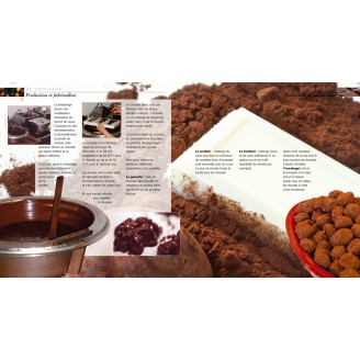 Double page livre Le Chocolat