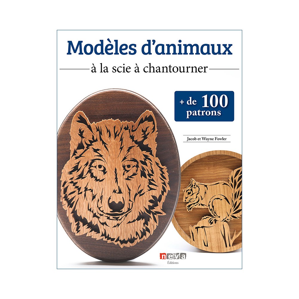 Livre Modèles d'animaux à la scie à chantourner - Couverture Livre Modèles d'animaux à la scie à chantourner - Couverture