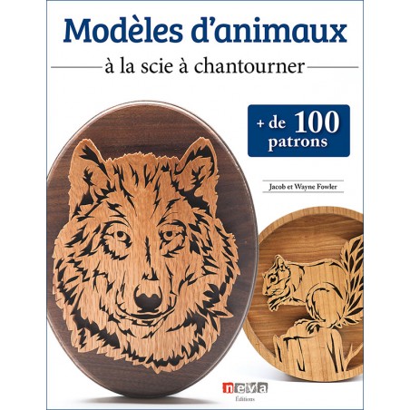 Livre Modèles d'animaux à la scie à chantourner - Couverture
