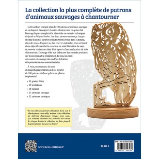Livre Modèles d'animaux à la scie à chantourner - Couverture